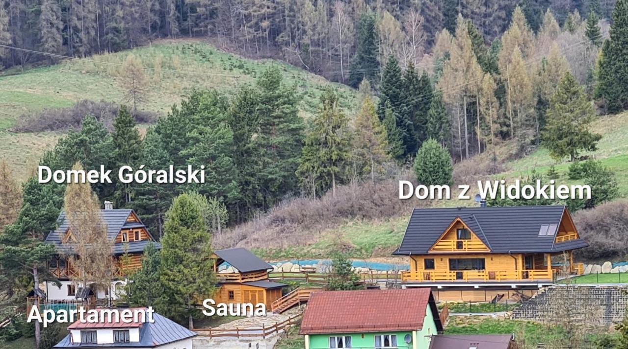 Domek Goralski Nad Czorsztynem - Dom Z Widokiem Kluszkowce Exteriör bild