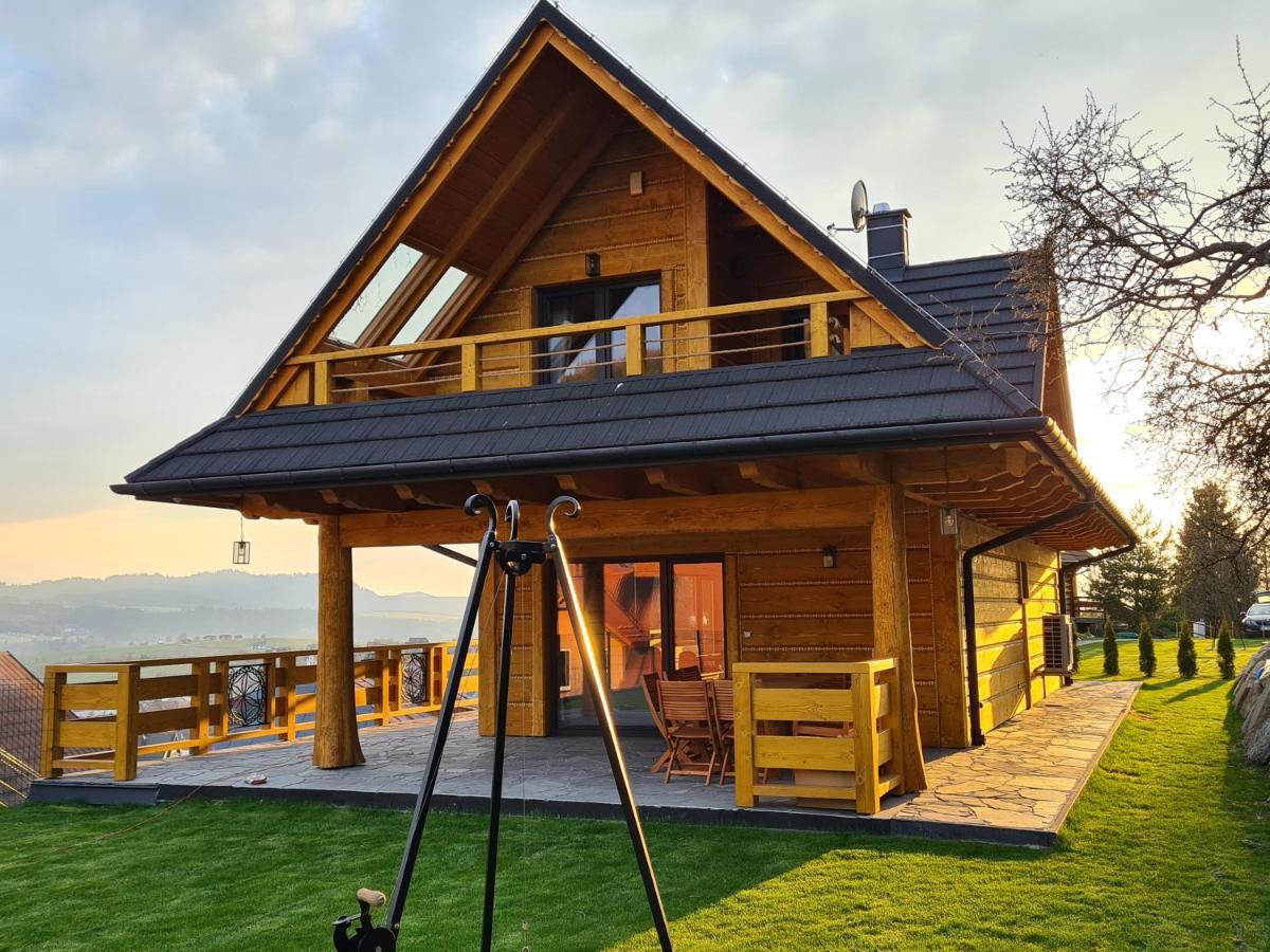 Domek Goralski Nad Czorsztynem - Dom Z Widokiem Kluszkowce Exteriör bild