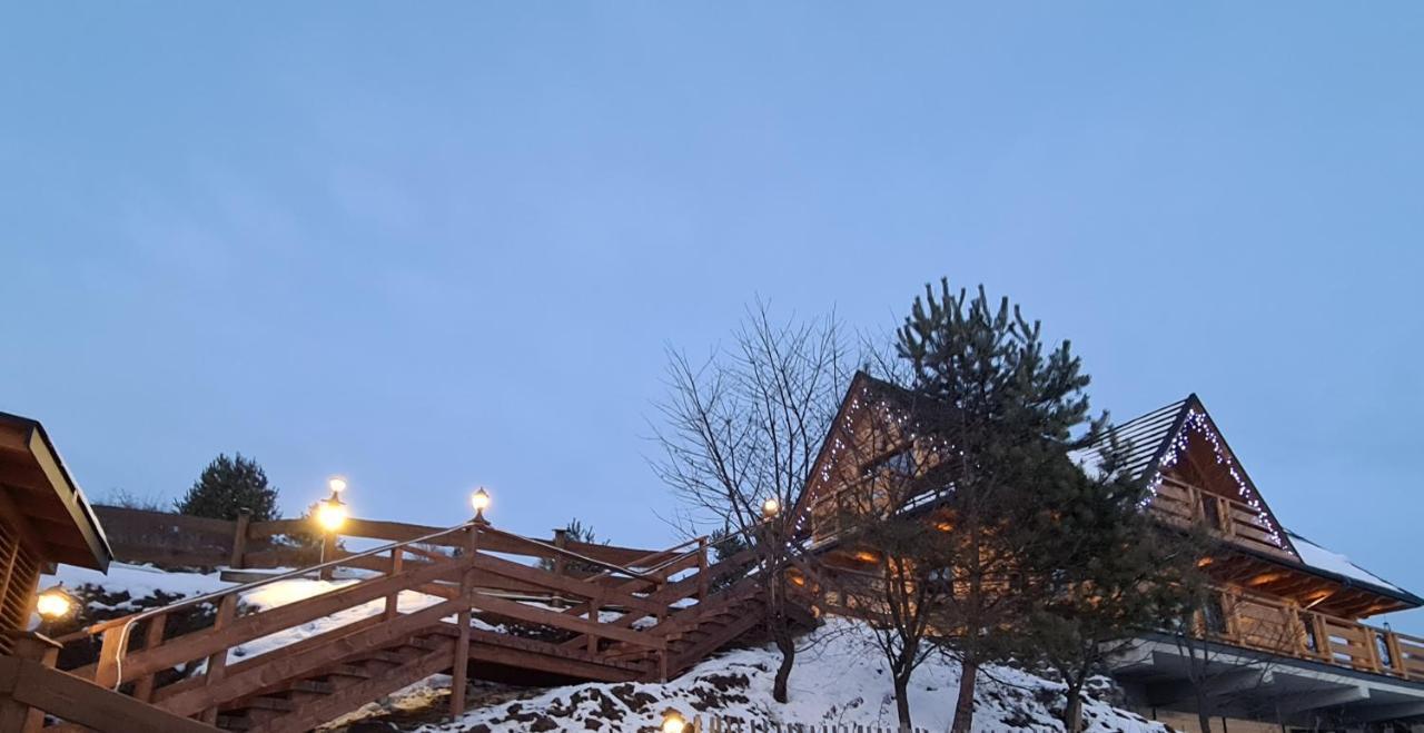 Domek Goralski Nad Czorsztynem - Dom Z Widokiem Kluszkowce Exteriör bild