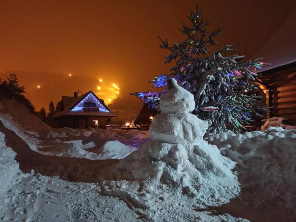 Domek Goralski Nad Czorsztynem - Dom Z Widokiem Kluszkowce Exteriör bild